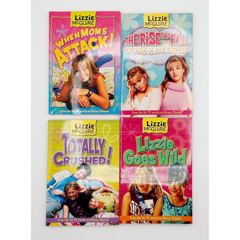 Lizzie McGuire: My Very First Way Cool Boxed Set! 4 Paperbacks & Box 2003 Disney
